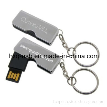 Mini Revolving USB Flash Drive (HXQ-RD010)
